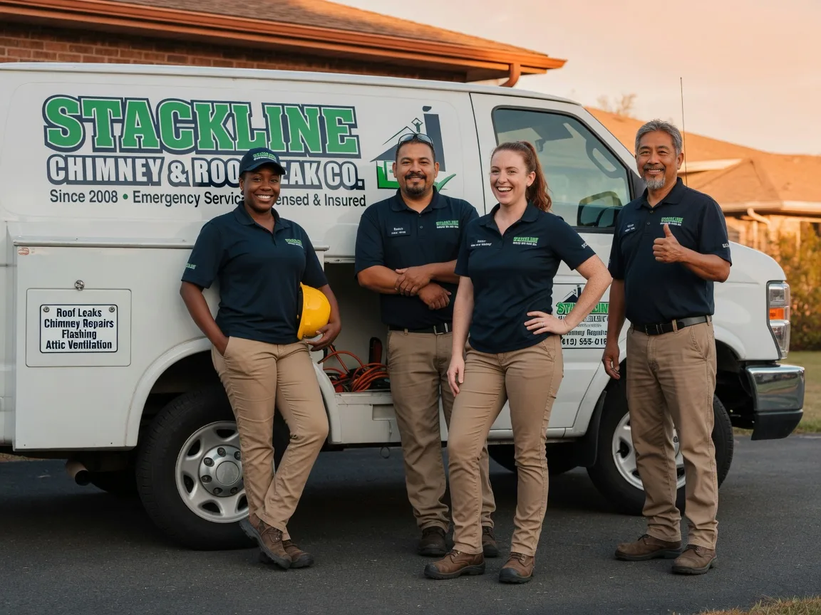 Chimney flashing repair company in Northrop, MN